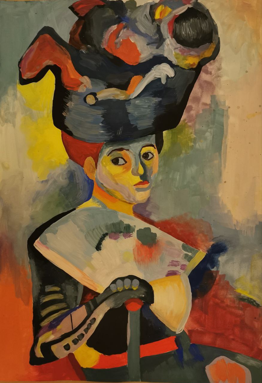 My Self-Portrait though Henri Matisse's 'Woman with a Hat'